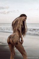 KARAMEL in SANKTOR 174 - SLAVIC SKINNY TALL MODEL MASTURBATES ON THE BEACH gallery from SANKTOR - #10