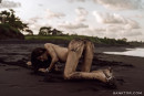 KARAMEL in SANKTOR 174 - SLAVIC SKINNY TALL MODEL MASTURBATES ON THE BEACH gallery from SANKTOR - #7