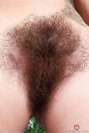 Pearl Sage In A Dark Red Corset gallery from ATKHAIRY by GB Photography - #5