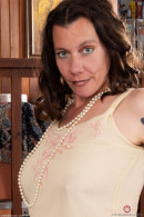 Elizabeth Strip And Hairy Pussy Spreads gallery from ATKHAIRY by GB Photography - #9