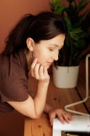 From Book To Body – Kima Kiss In Natural Nude Study gallery from CHARMMODELS by Domingo - #4