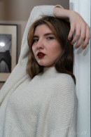 Ella Bella in Red Openwork Lingerie gallery from STUNNING18 by Thierry Murrell - #9