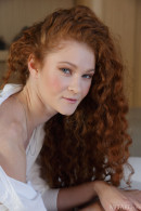 Foxy Sofilie in Crimson Contrast gallery from METART by Flora - #9