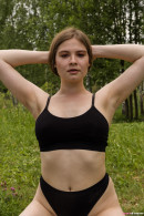 Kira Outside Doing Yoga gallery from TEENDREAMS - #15