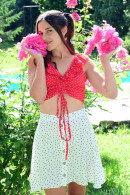 Alina in Summer Petals gallery from METART by Fabrice - #9