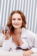 Olivia Westsun in Blue And White gallery from LOVE HAIRY by Ron Offlin - #14