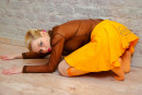 Cindy B in Cindy - Yellow Tights gallery from STUNNING18 by Thierry Murrell - #16