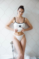 Wet White Tease With Aria Vexelle In The Bath gallery from CHARMMODELS by Domingo - #1