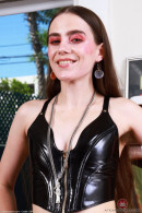 Sia Wood In Black Leather And Knee-high Boots gallery from ATKHAIRY by GB Photography - #1