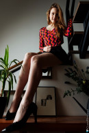 Steps Of Desire With Elegant Redhead Zuzanna gallery from CHARMMODELS by Domingo - #4