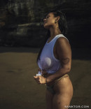 KIMBERLY in SANKTOR 191 - CURVY CANADIAN ONLYFANS MODEL WITH HUGE BOOBS RUNNING ON THE BEACH gallery from SANKTOR - #14