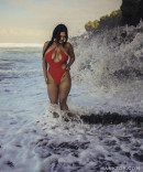 KIMBERLY in SANKTOR 191 - CURVY CANADIAN ONLYFANS MODEL WITH HUGE BOOBS RUNNING ON THE BEACH gallery from SANKTOR - #7