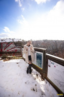 ALEXA THROAT in FIRST SNOW gallery from PJGIRLS - #10