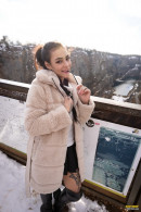 ALEXA THROAT in FIRST SNOW gallery from PJGIRLS - #7