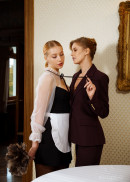 Casey Nohrman & Cherry Blossom in Maid To Lust 1 gallery from STRAPLEZ by MetArt Photography - #3