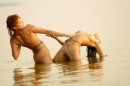 Layna W & Maeve X in Layna - Hot Poses In The Sand gallery from STUNNING18 by Thierry Murrell - #11