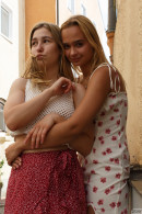 Nyla and Lark Stuck In Deutschland 1 gallery from ZISHY by Zach Venice - #7