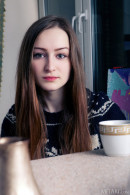 Evelin in Unraveled On Red gallery from METART by Julia Kalias - #10