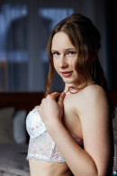 White Bra, Bare Ass, And Zuzanna On Her Knees gallery from CHARMMODELS by Domingo - #1