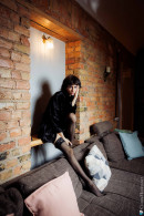 Shadow Play On Brick And Wood With Yumi Fuyu gallery from CHARMMODELS by Domingo - #4