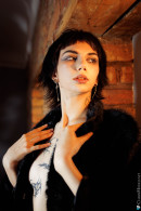 Shadow Play On Brick And Wood With Yumi Fuyu gallery from CHARMMODELS by Domingo - #5