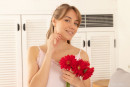 Ryana in Crimson Flowers gallery from METART by David Ekmekci - #3