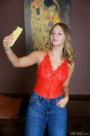 Mila Ex in Crimson Charm gallery from METART by Matiss - #6