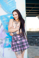ALEXA THROAT in ALEXA UNDER THE BRIDGE gallery from PJGIRLS - #13