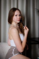 One Bare Nipple Peeks Out As Zuzanna Adjusts Her Top gallery from CHARMMODELS by Domingo - #15