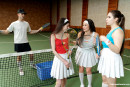 Amelia Ost & Luna Lynx & Molly Kit in Wimbledon Made Me Do It 2/3 gallery from CLUBSWEETHEARTS - #5
