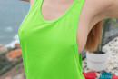 Lilly Mays in Lime Light gallery from METART by Tora Ness - #7