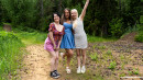 Sugar Ann & Elsa Winter & Hazel Grace in Playing Frisbee And Licking Pussy gallery from CLUBSWEETHEARTS - #11