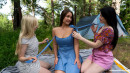 Sugar Ann & Elsa Winter & Hazel Grace in Playing Frisbee And Licking Pussy gallery from CLUBSWEETHEARTS - #8