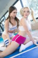 Samantha Rone & Riley Reid in My First Trainer gallery from WEBYOUNG - #5
