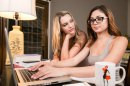 Ariana Marie & Kenna James in Seducing The Geek Squad gallery from WEBYOUNG - #11
