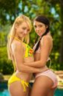 Carmen Callaway & Diana Lee in Summer Homework gallery from WEBYOUNG - #11