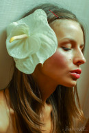 Tekla D in Tekla - White Calla Lily gallery from STUNNING18 by Thierry Murrell - #9
