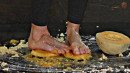 Foot Slave Graphic Food Crushing gallery from SENSUALPAIN - #2