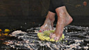 Foot Slave Graphic Food Crushing gallery from SENSUALPAIN - #6
