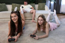 Maya Sinn & Rihannon Ryder in I Bet He Can Handle Both Of Us - S51:E7 gallery from NUBILEFILMS - #4