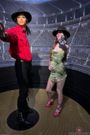 Sia Wood On A Date At The Wax Museum gallery from ATKHAIRY by ATKINGDOM - #6