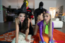 Elizabeth Skylar & Emily Jade in What Happens When You Ban Halloween - S12:E2 gallery from FAMILYSWAP - #9