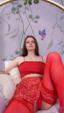 Miss Len in Red Love gallery from NUBILES - #16