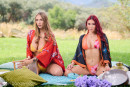 Angel Youngs & Scarlette Moon in Wet & Wild In Malibu gallery from VRBANGERS - #11