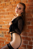 Magnolia In A Black Top On The Grey Sofa gallery from CHARMMODELS by Domingo - #12
