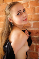 Magnolia In A Black Top On The Grey Sofa gallery from CHARMMODELS by Domingo - #4