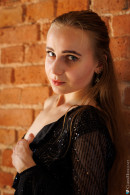 Magnolia In A Black Top On The Grey Sofa gallery from CHARMMODELS by Domingo - #9