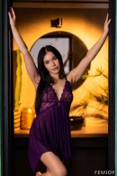 Wikki K in Purple Joy gallery from FEMJOY by Dave Menich - #11