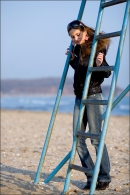 Anya in Winter on The Beach gallery from MPLSTUDIOS by Jan Svend - #9