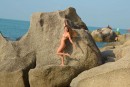 Sarka in On The Rocks 2 gallery from EROTICBEAUTY by Charles Hollander - #1